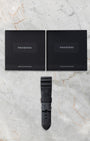 Official Panerai instruction booklets and additional black rubber strap included with pre-owned Regatta PAM00526
