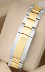 Two-tone 18k yellow gold and Oystersteel bracelet with folding Oysterclasp for Rolex Datejust 36 126203