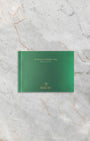 Official green Rolex Datejust owner manual booklet included with watch purchase