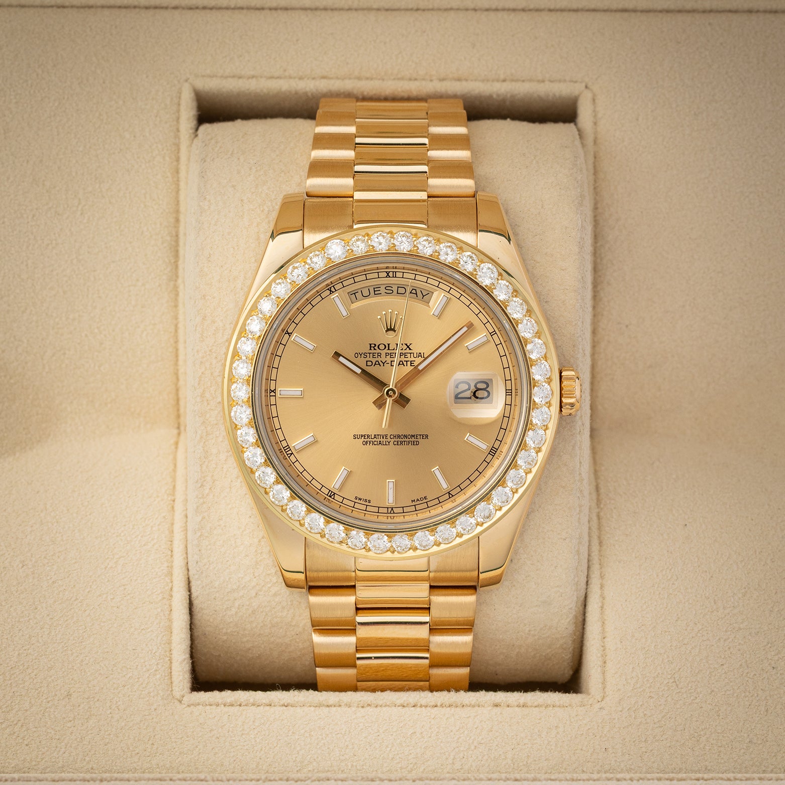 Rolex Day-Date II 218238 | Noah's Fine Watches & Jewelry