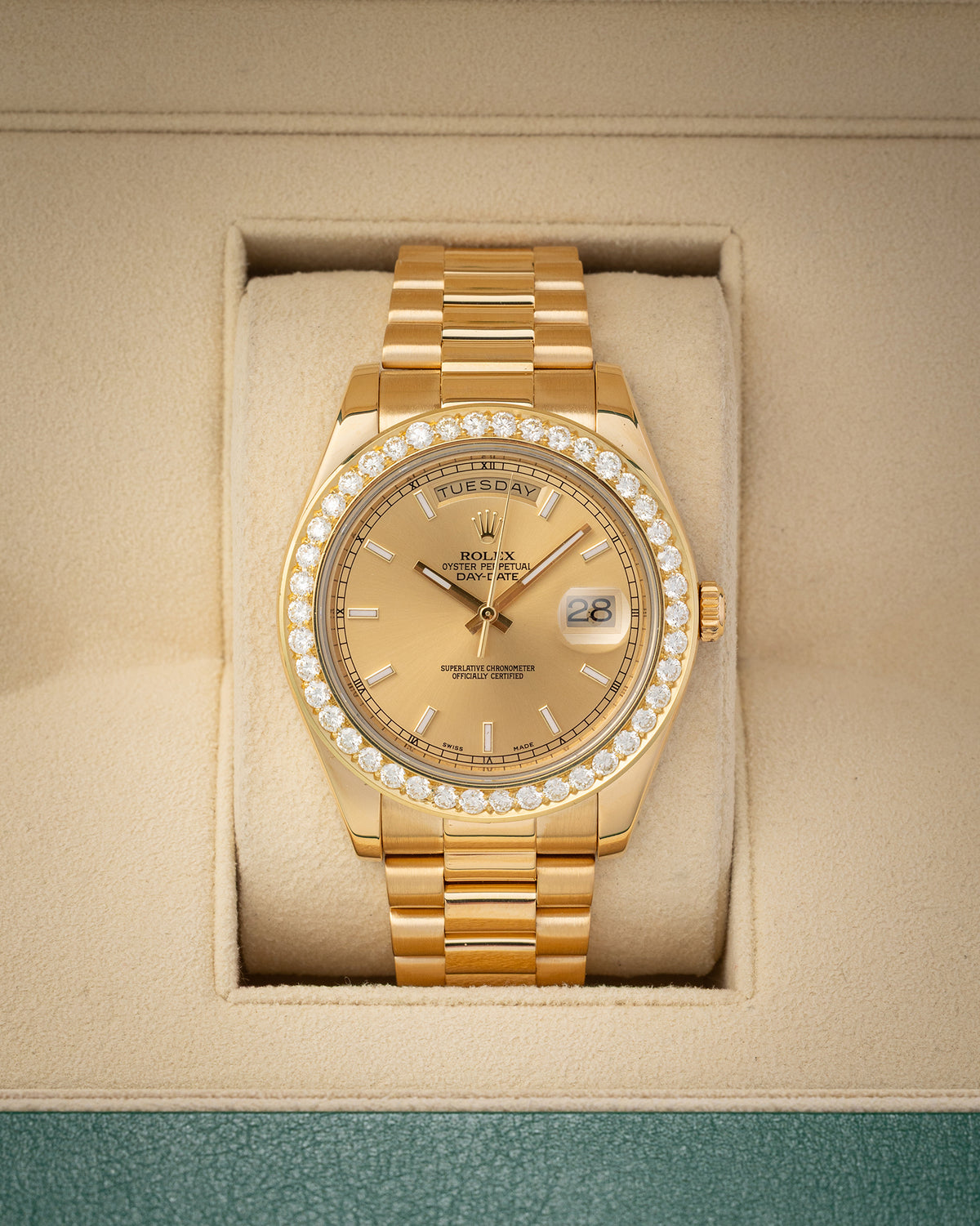 Rolex Day-Date II 218238 | Noah's Fine Watches & Jewelry
