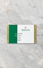 2016 official Rolex international warranty card for Explorer II Polar white dial reference 216570