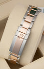 Two-tone Everose Rolesor Oyster bracelet with folding Oysterlock safety clasp for Rolex GMT-Master II 126711CHNR