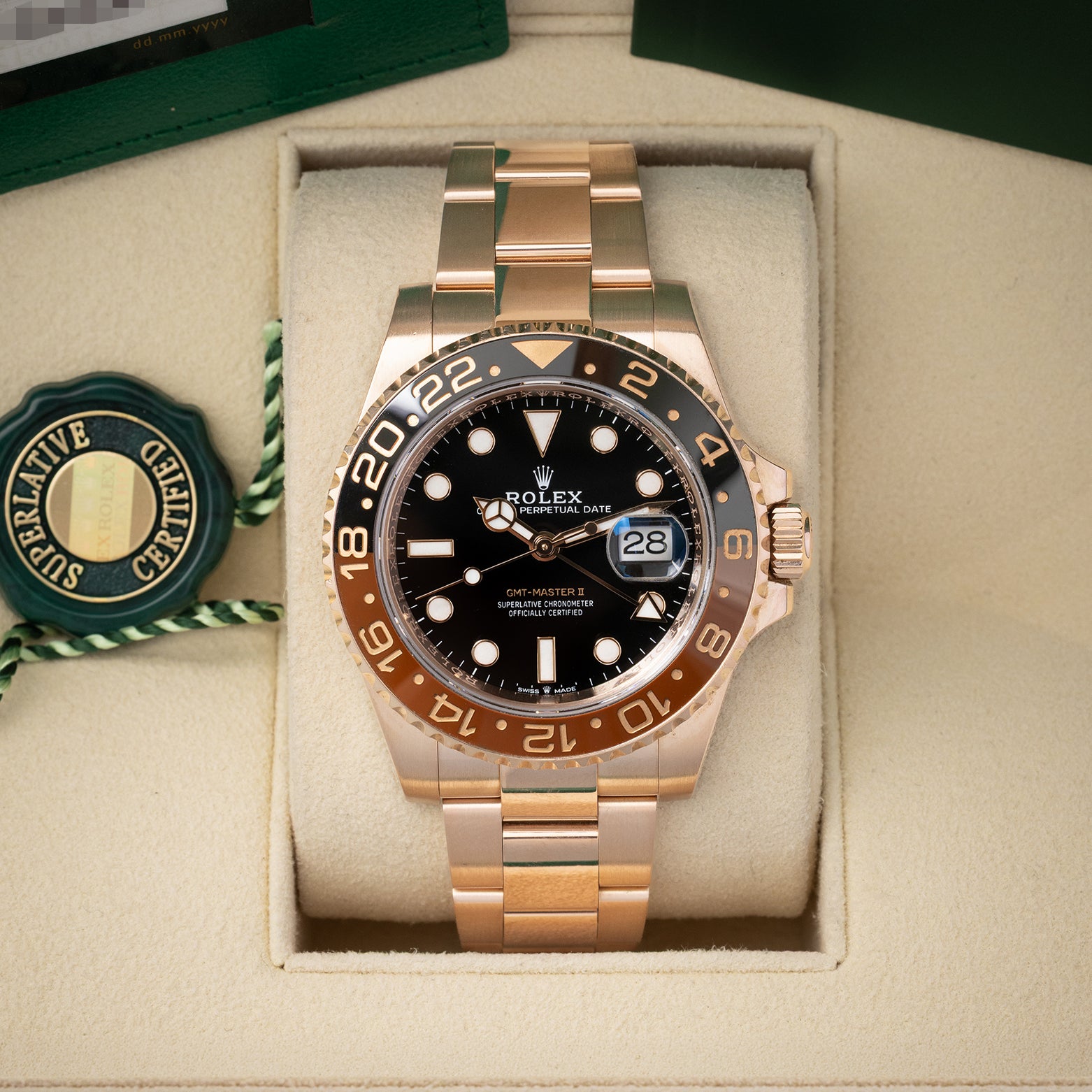 Rolex GMT-Master II 126715CHNR | Noah's Fine Watches & Jewelry