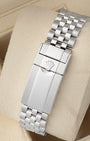 Five-link Jubilee bracelet with Oysterlock safety clasp and Easylink extension for Rolex 126710BLNR