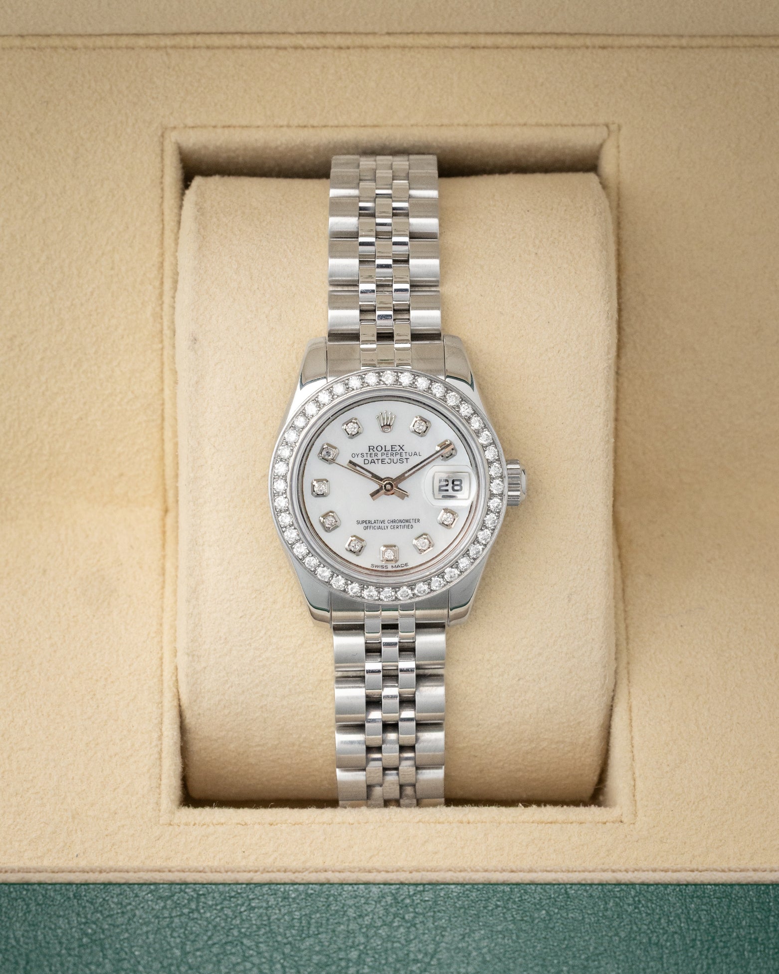Rolex Lady-Datejust 26 179160 | Noah's Fine Watches & Jewelry