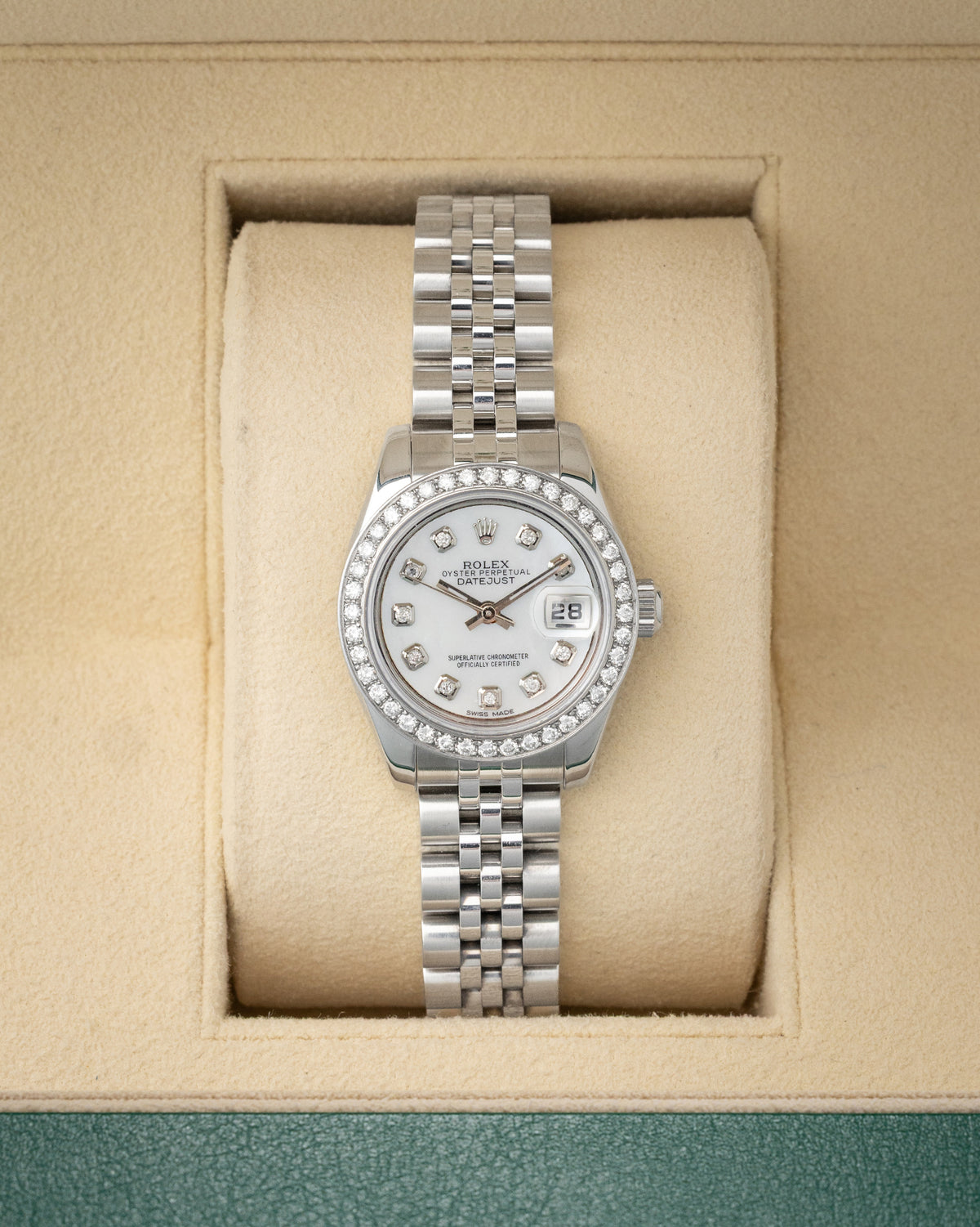 Rolex Lady-Datejust 26 179160 | Noah's Fine Watches & Jewelry