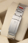 Stainless steel Oyster bracelet and folding Oysterclasp with Easylink extension for Rolex Oyster Perpetual 41 124300