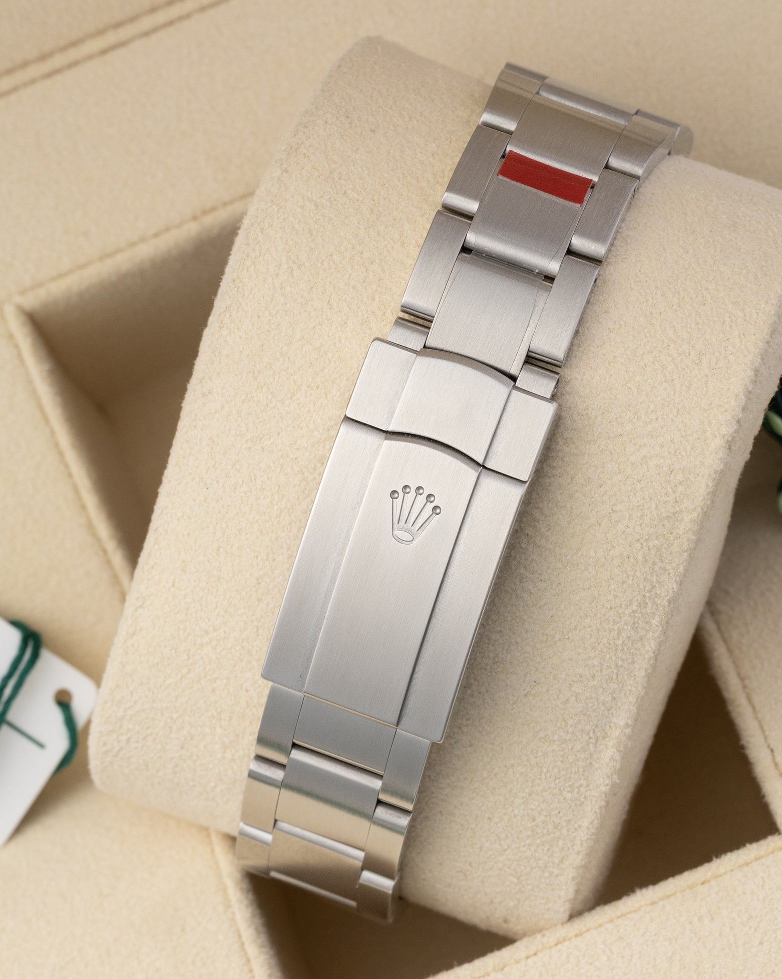 Stainless steel Oyster bracelet and folding Oysterclasp with Easylink extension for Rolex Oyster Perpetual 41 124300