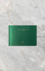 Official green Rolex Oyster Perpetual Sky-Dweller owners user guide and Ring Command movement operating instruction manual booklet