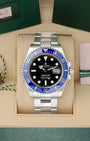 Preowned 2023 Rolex Submariner Date Cookie Monster 126619LB 18k white gold watch at Noah's Fine Watches & Jewelry in Dallas, TX