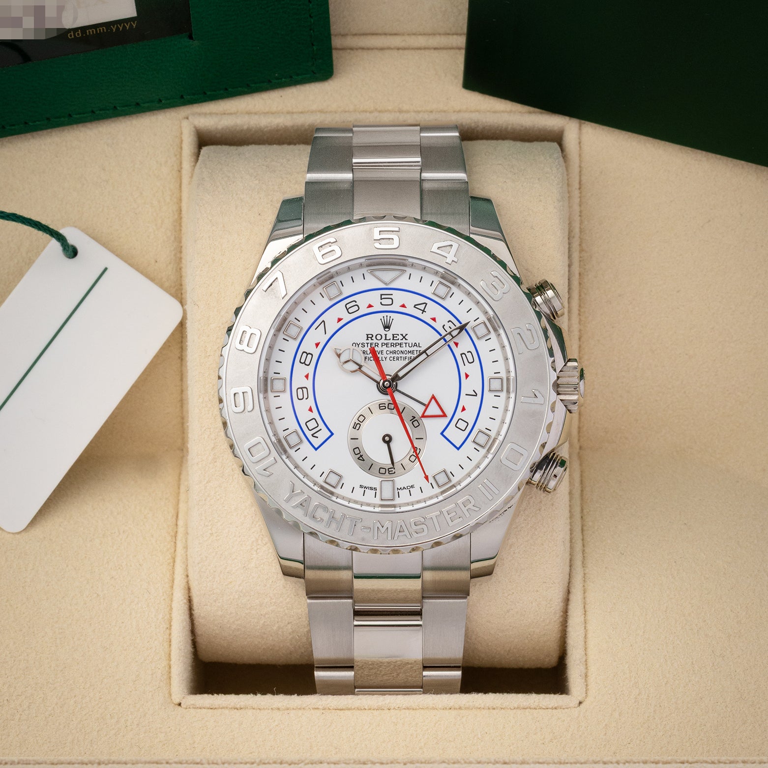 Rolex Yacht-Master II 116689 | Noah's Fine Watches & Jewelry