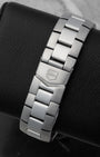 TAG Heuer Kirium signature integrated stainless steel watch link bracelet and folding clasp with safety lock