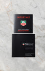 Vintage TAG Heuer official important notice booklet and paperwork documentation