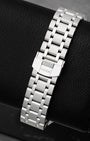 Integrated five-row 316L stainless steel bracelet with folding clasp and safety catch for Tudor Royal Day-Date M28600