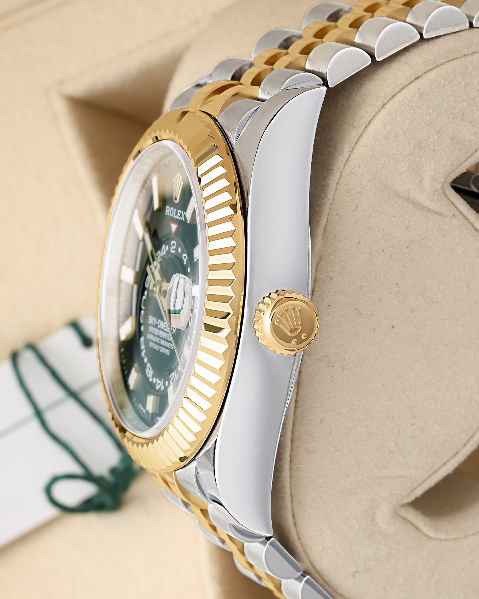 black dial Rolex Sky-Dweller 326933 | Noahs Fine Watches & Jewelry Dallas