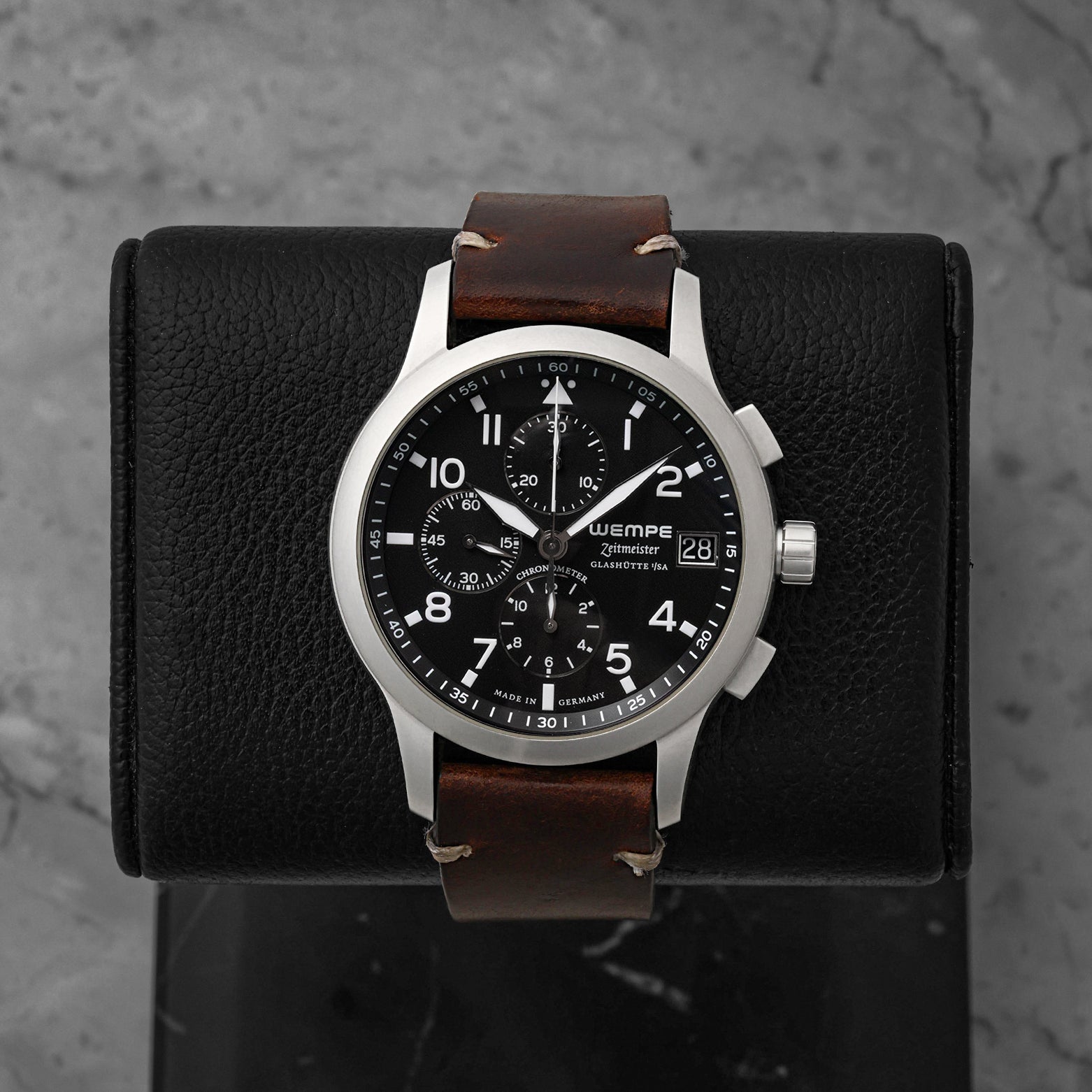 Wempe Zeitmeister Aviator Chronograph XL 000622 | Noah's Fine Watches & Jewelry