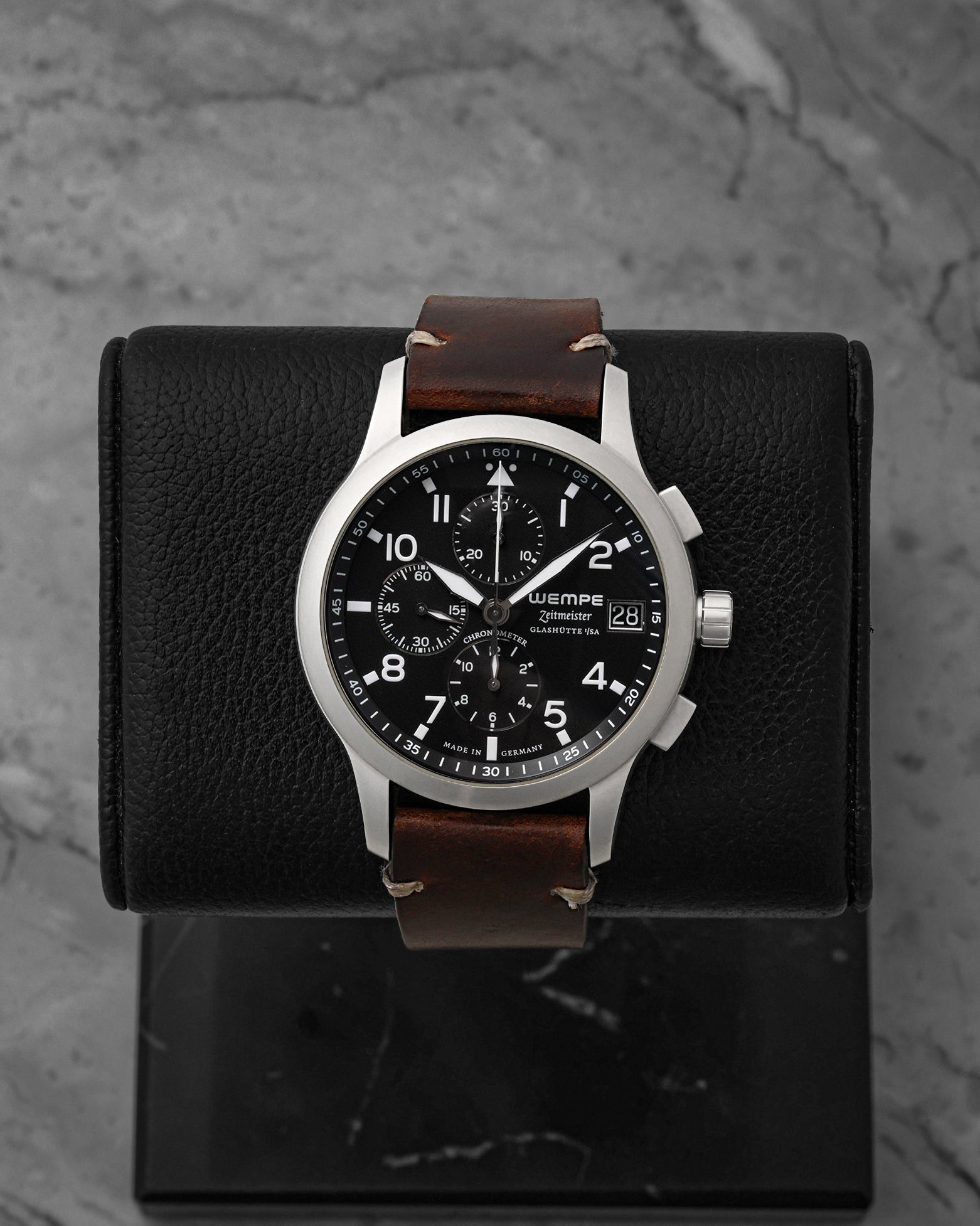 Wempe Zeitmeister Aviator Chronograph XL 000622 | Noah's Fine Watches & Jewelry
