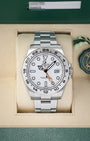 Polar white Rolex Explorer II 216570 2019 | Noah's Fine Watches & Jewelry Dallas